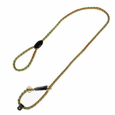 Smycz dla psa TIAKI Retriever Twist Dł. 170 cm , Ø 12 mm - zielony/brąz