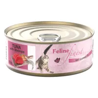 Feline Finest 85 g - Thunfisch mit Garnelen