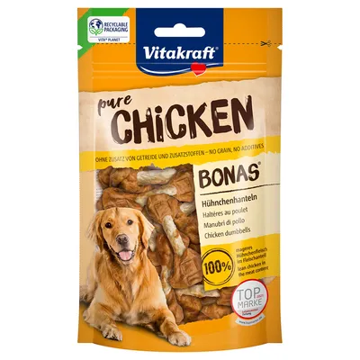 Vitakraft CHICKEN kuracie činky - 3 x 80 g