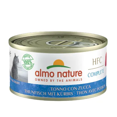 Almo Nature HFC Complete 6 x 70g - Tuna with Pumpkin