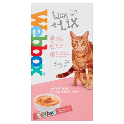 Webbox Lick-e-Lix - Salmon Saver Pack: 25 x 15g