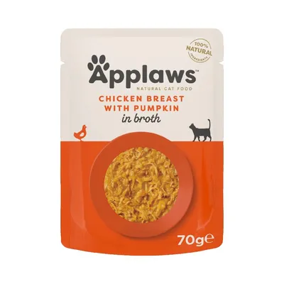 Økonomipakke Applaws Cat Natural i buljong 48 x 70 g