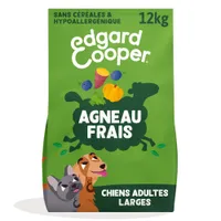 Edgard & Cooper Adult Lam Graanvrij voor honden - Dubbelpak: 2 x 12 kg