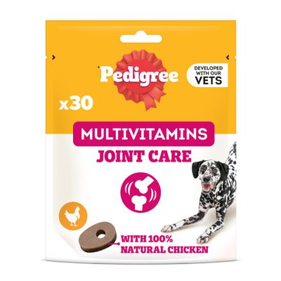 PEDIGREE® Multivitamins Joint Care 30 Soft Dog Chews 180g