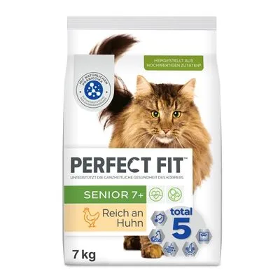 Perfect Fit Senior 7+ - Rijk aan Kip - Dubbelpak: 2 x 7 kg