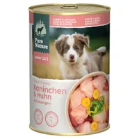Pure Nature Junior Kaninchen & Huhn - 6 x 400 g
