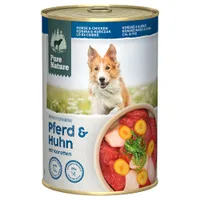 Pure Nature Adult 6 x 400 g - Pferd & Huhn