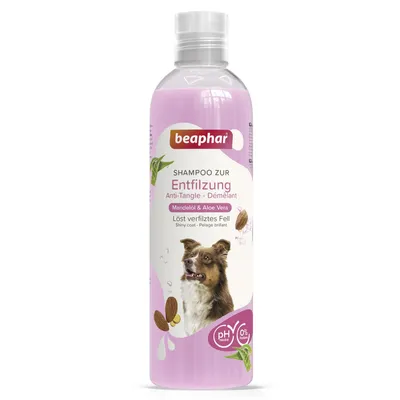beaphar shampoo voor honden, anti-klitten