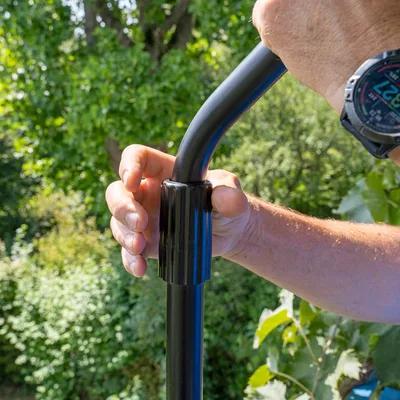 TIAKI Gebogene Teleskopstange für Katzennetze - Teleskopstange, gebogen