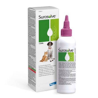 Surosolve Ohrenreiniger für Hunde und Katzen 125 ml