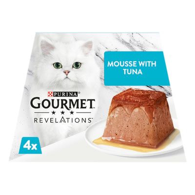 Gourmet Revelations Mousse 4 x 57g Tuna