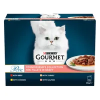 Gourmet Perle Pouches Mixed Pack - Saver Pack: Connoisseur's Collection in Gravy (24 x 85g)