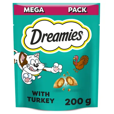 Big Pack Dreamies Cat Treats 200g - Turkey