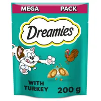 Big Pack Dreamies Cat Treats 200g - Turkey