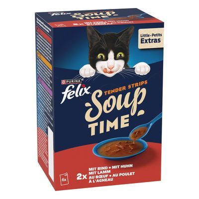 Felix Soup Time Tender Strips 6 x 48 g