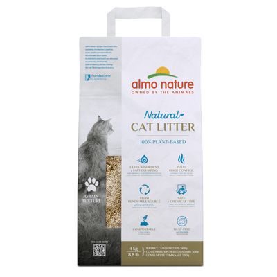 Almo Nature Natural Φυσική Αμμος για Γάτες 4 kg