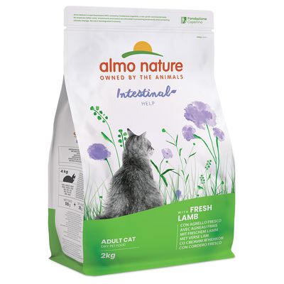 Almo Nature Intestinal Help Agnello Alimento secco per gatto 2 kg