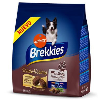 Brekkies Tenderissimo mit Rind 5 kg (2 x 2,5 kg)