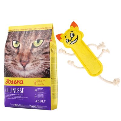 Josera NatureCat Adult, беззърнена храна за котки с птиче месо и сьомга. Произведено в Германия, против космени топки, pH 6,0-6,5, 89% животински протеин.