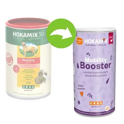 GRAU HOKAMIX Mobility Booster Pulver - 2 x 750 g