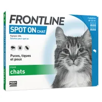 FRONTLINE Spot-On Chat - 6 mois de protection (6 pipettes)