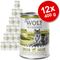 Výhodné balenie Wolf of Wilderness Senior 12 x 400 g miešané balenie