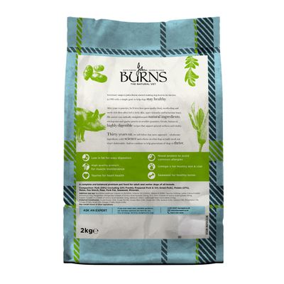 Burns Adult & Senior Sensitive - Pork & Potato - 2kg