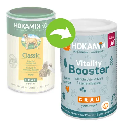 GRAU HOKAMIX Vitality Booster Pulver - 800 g