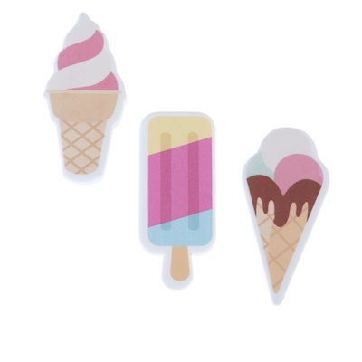 TIAKI Schwimmendes Katzenspielzeug Ice-Cream Set 3er Set