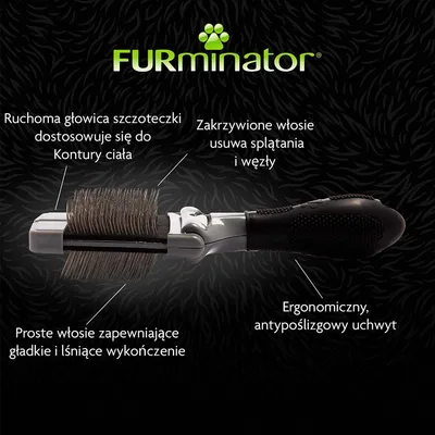 FURminator Slicker, szczotka - Rozmiar S