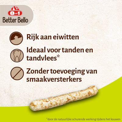 8in1 Beter Bello Broodje Kip - 1 Stuk (Maat L)