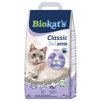 Biokat´s Classic 3in1 Extra Katzenstreu 14 l