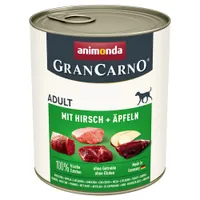 animonda GranCarno Original Adult 6 x 800g - Venison & Apple