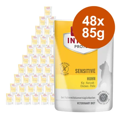 Animonda Integra Protect Sensitive Huhn, 48x85g, ohne Gluten, bei Futtermittelunverträglichkeiten, Veterinary Diet, Urinary pH 6.5-6.9. Animonda Integra Protect Sensitive Huhn, 48x85g, ohne Gluten, bei Futtermittelunverträglichkeiten, Veterinary Diet, Urinary pH 6.5-6.9.
