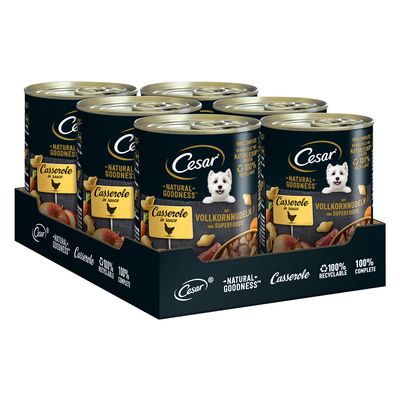 Cesar Natural Goodness Umido per cane Set %: 12 x 400 g Pollo e Superfoods