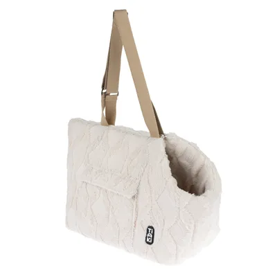 Sac de transport TIAKI Plush pour chien L 41 x l 27 x H 29 cm