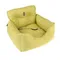 TIAKI autostoeltje voor honden, neon L 53 x B 50 x H 35 cm