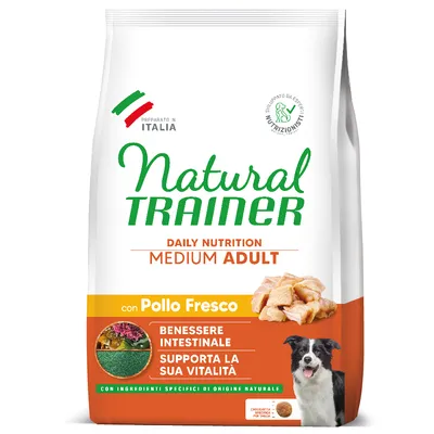 Natural Trainer Adult Medium s piščancem - 3 kg