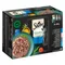 Sheba Nature's Collection în sos 12 x 85 g Varietate de pește (ton, somon, cod, pește de mare adâncime)