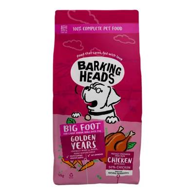 Barking Heads Big Foot Golden Years - Multibuy: 2 x 12kg