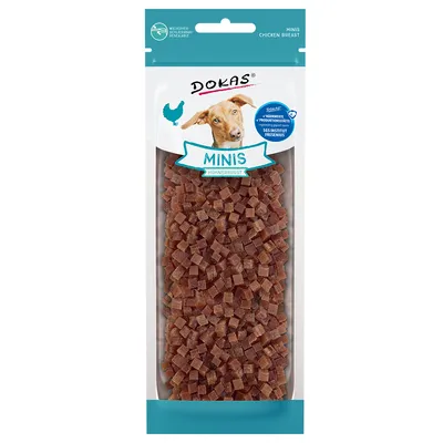 Dokas Minis prigrizki piščančja prsa - 70 g