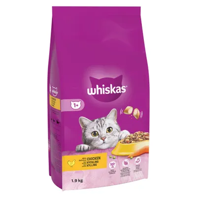 Whiskas 1+ Chicken - 1.9kg