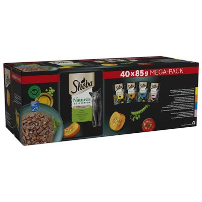 Sheba Nature's Collection Pouches 40 x 85g Poultry Collection in Jelly (40 x 85g)
