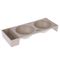 Modern Living Doppelnapf Kioto 2 x 450 ml, L 38 x B 15 x H 5,6 cm