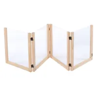 TIAKI Kleintier-Freilaufgitter aus Holz - L 201,5 x B 60 x H 3 cm