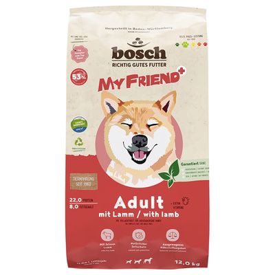 My Friend+ Dog Adult mit Lamm 12 kg