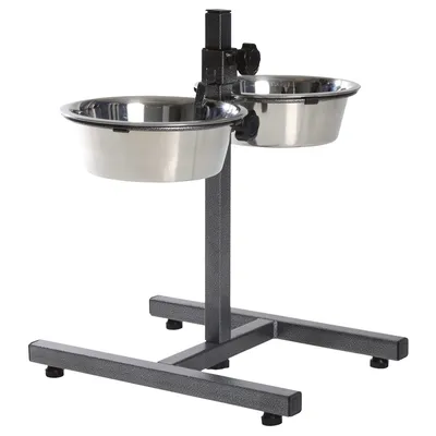 TRIXIE Hundebar aus Edelstahl/Metall - 2 x 1,8 l/ø 21 cm TRIXIE Hundebar aus Edelstahl/Metall - 2 x 1,8 l/ø 21 cm