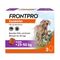 Frontpro Kautablette gegen Zecken und Flöhe, für Hunde >25 bis 50 kg 3 Tabletten