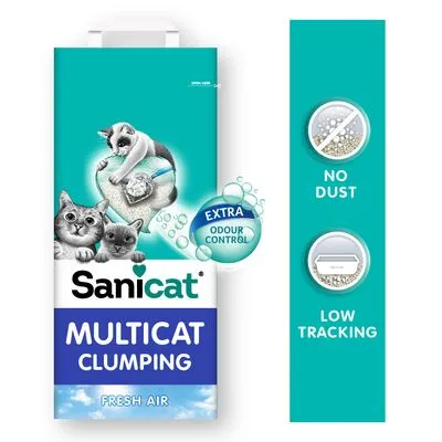 Sanicat Clumping Multicat - 12 l