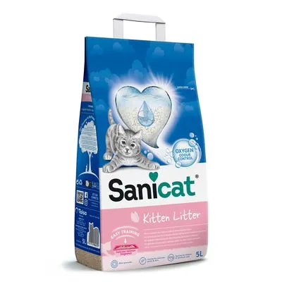 Sanicat Kitten - Dubbelpak: 2 x 5 L